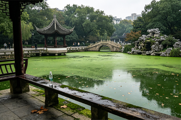 公园水质差如何做景观水池循环水过滤系统？